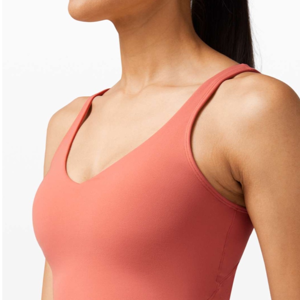Nwt Lululemon Align Tank Rustic Coral Size 4 - image 1